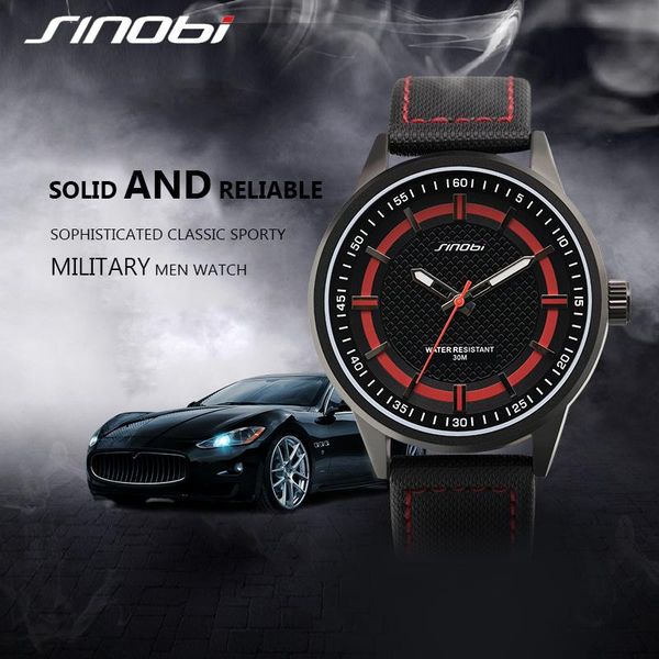 wristwatches sinobi luxury men wristwatch leather strap men's quartz watch stylish design 46mm diameter waterproof energetic watches, Slivery;brown
wristwatches sinobi luxury men wristwatch leather strap men's quartz watch stylish design 46mm diameter waterproof energetic watches, Slivery;brown