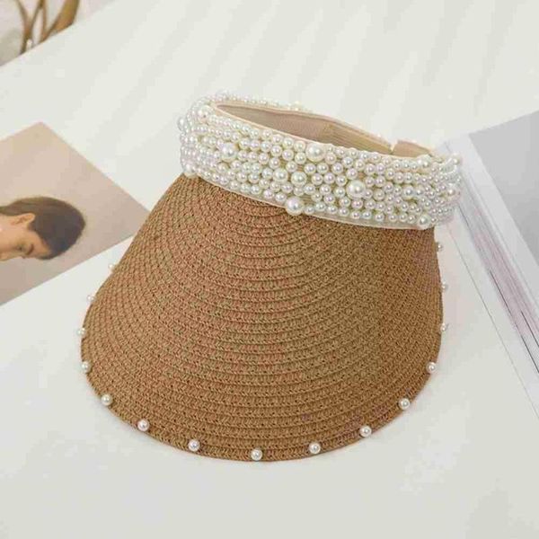 wide brim hats pearl sun empty straw women casual summer sports visor cap large sunshade outdoor caps beach c2f8, Blue;gray
wide brim hats pearl sun empty straw women casual summer sports visor cap large sunshade outdoor caps beach c2f8, Blue;gray