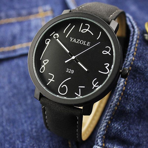 wristwatches simple style yazole men quartz watches relogio masculino big dial waterproof male clock mens wristwatch reloj, Slivery;brown
wristwatches simple style yazole men quartz watches relogio masculino big dial waterproof male clock mens wristwatch reloj, Slivery;brown