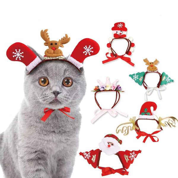 cat costumes pet headdress puppy cute cosplay dress up props santa claus elk hat dog for christmas
cat costumes pet headdress puppy cute cosplay dress up props santa claus elk hat dog for christmas