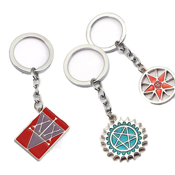 keychains jewelry geometric keychain deacon bulter five-star contract key chain bag trendy ornament, Silver
keychains jewelry geometric keychain deacon bulter five-star contract key chain bag trendy ornament, Silver