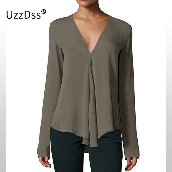 women's blouses & shirts autumn vintage women chiffon blouse shirt v-neck long sleeve female tunic casual plus size kimonos mujer 202, White
women's blouses & shirts autumn vintage women chiffon blouse shirt v-neck long sleeve female tunic casual plus size kimonos mujer 202, White