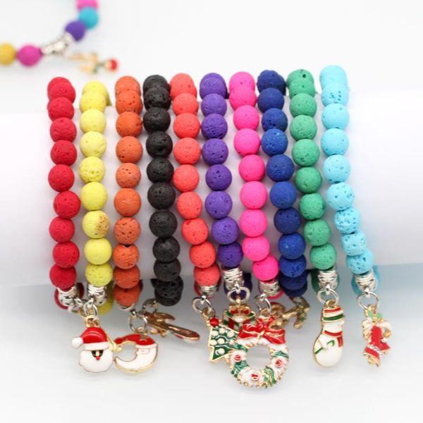 beaded, strands 10 pieces christmas/halloween charm lave stone strand bracelets pumpkins, ghosts horrible holiday atmosphere as2001, Black
beaded, strands 10 pieces christmas/halloween charm lave stone strand bracelets pumpkins, ghosts horrible holiday atmosphere as2001, Black