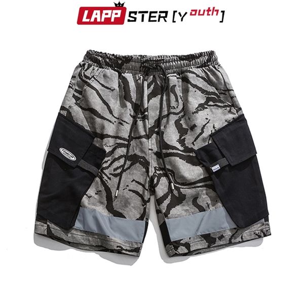 men camouflage joggers shorts summer japanese streetwear casual sweat cotton running cargo 210420, White;black
men camouflage joggers shorts summer japanese streetwear casual sweat cotton running cargo 210420, White;black
