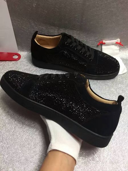 low black spikes casual red bottom luxury shoes for men and women party designer sneakers lovers genuine leather
low black spikes casual red bottom luxury shoes for men and women party designer sneakers lovers genuine leather