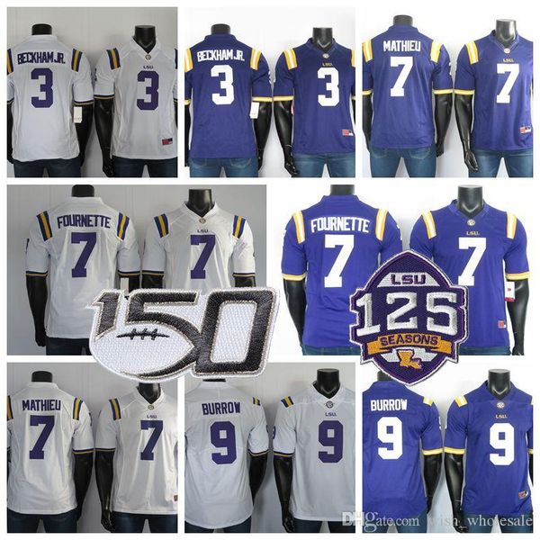 ncaa lsu tigers jerseys 3 odell beckham jr jersey 7 tyrann mathieu 7 leonard fournette joe burrow 9 college football jersey stitched, Black
ncaa lsu tigers jerseys 3 odell beckham jr jersey 7 tyrann mathieu 7 leonard fournette joe burrow 9 college football jersey stitched, Black