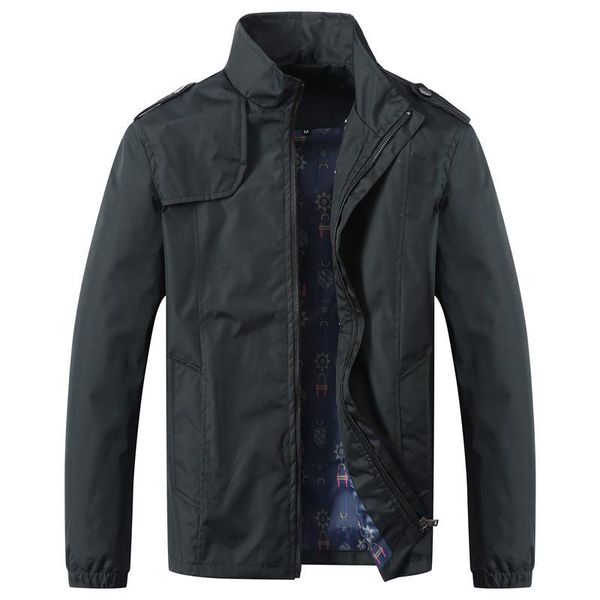 men's jackets solid color casual jacket men spring autumn outerwear stand collar coat clothing, Black;brown
men's jackets solid color casual jacket men spring autumn outerwear stand collar coat clothing, Black;brown