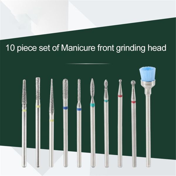 nail art equipment electric file set for gel nails pedicure cutter manicure burr cuticle clean polish machine accessory, Silver
nail art equipment electric file set for gel nails pedicure cutter manicure burr cuticle clean polish machine accessory, Silver