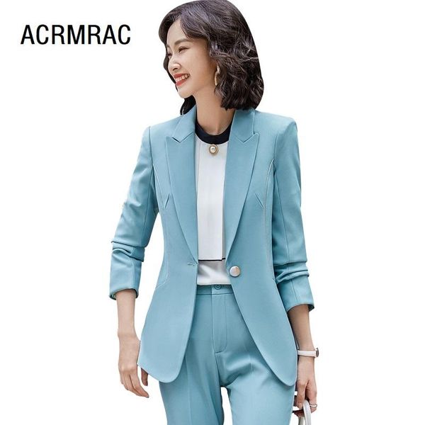 women suits autumn winter blazers pants office lady formal work clothes woman set 9921 women's two piece, White
women suits autumn winter blazers pants office lady formal work clothes woman set 9921 women's two piece, White