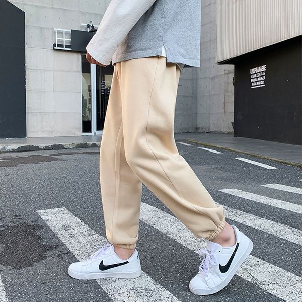 men pants winter fleece casual mens sweatpants track cozy soft 3xl outwear students ulzzang chic all-match daily bf, Black
men pants winter fleece casual mens sweatpants track cozy soft 3xl outwear students ulzzang chic all-match daily bf, Black