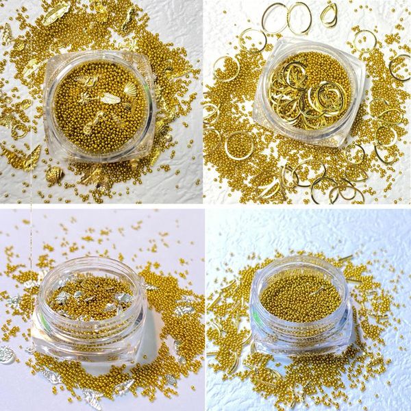 nail art decorations 1 box diy mini caviar beads pearly rhinestones for nails colorful pixie decoration crystal, Silver;gold
nail art decorations 1 box diy mini caviar beads pearly rhinestones for nails colorful pixie decoration crystal, Silver;gold