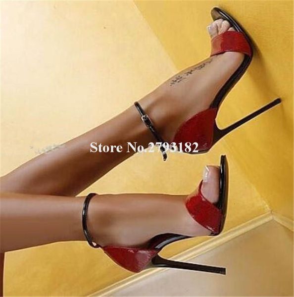 sandals women fashion open toe one strap stiletto heel patchwork ankle high super evening dress shoes y1sq, Black
sandals women fashion open toe one strap stiletto heel patchwork ankle high super evening dress shoes y1sq, Black