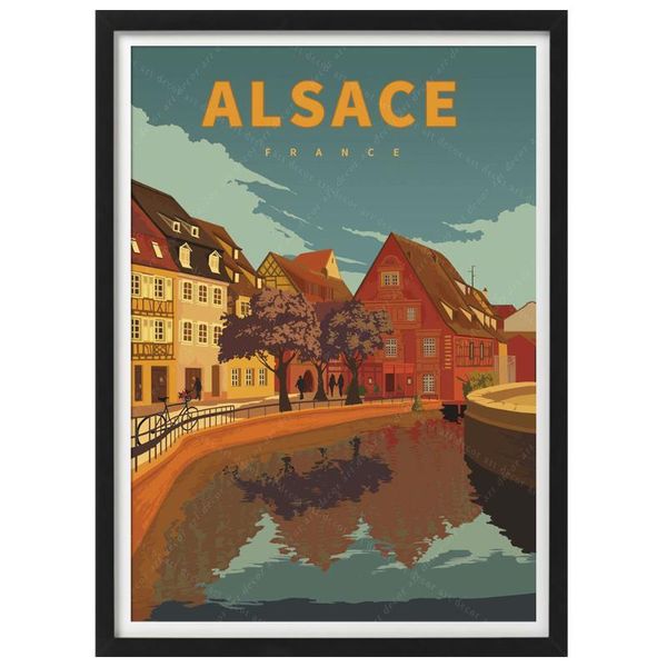 paintings france alsace country vintage travel poster canvas painting wall art kraft posters coated wallstickers home decor gift
paintings france alsace country vintage travel poster canvas painting wall art kraft posters coated wallstickers home decor gift