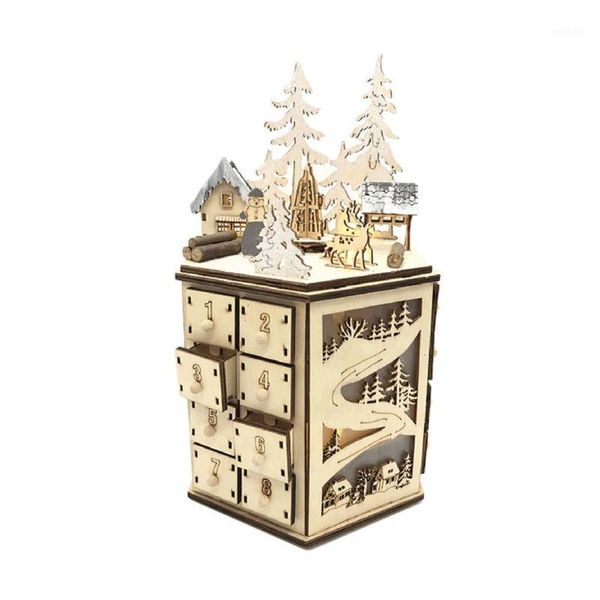 christmas decorations 2021 advent calendar wooden countdown ornament with led lights & 24 drawers box village house santa claus elk decorati
christmas decorations 2021 advent calendar wooden countdown ornament with led lights & 24 drawers box village house santa claus elk decorati