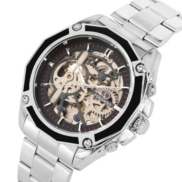 men watches automatic mechanical stainless steel watchband wristwatch folding clasp self-winding luxury timepiece wristwatches, Slivery;brown
men watches automatic mechanical stainless steel watchband wristwatch folding clasp self-winding luxury timepiece wristwatches, Slivery;brown