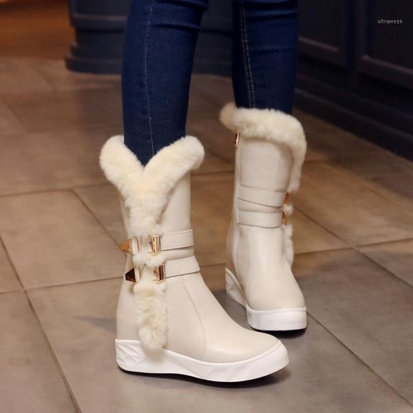 boots arrival women cow leather mid-calf keep warm winter snow platforms casual shoes woman basic1, Black
boots arrival women cow leather mid-calf keep warm winter snow platforms casual shoes woman basic1, Black