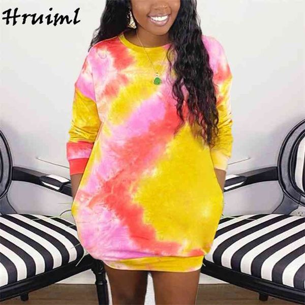 plus size woman dress autumn tie dye print oversize fashion long sleeve o neck mini casual loose streetwear roupa feminina 210513, Black;gray
plus size woman dress autumn tie dye print oversize fashion long sleeve o neck mini casual loose streetwear roupa feminina 210513, Black;gray