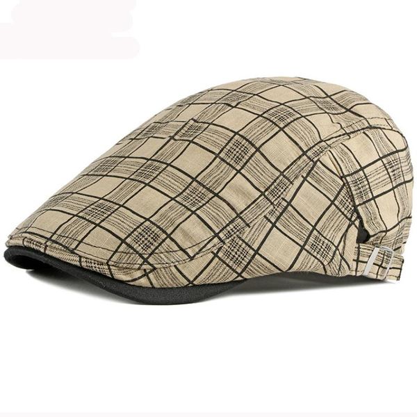 berets beret men women spring summer hat vintage plaid ivy sboy flat cap breathable sun adjustable, Blue;gray
berets beret men women spring summer hat vintage plaid ivy sboy flat cap breathable sun adjustable, Blue;gray