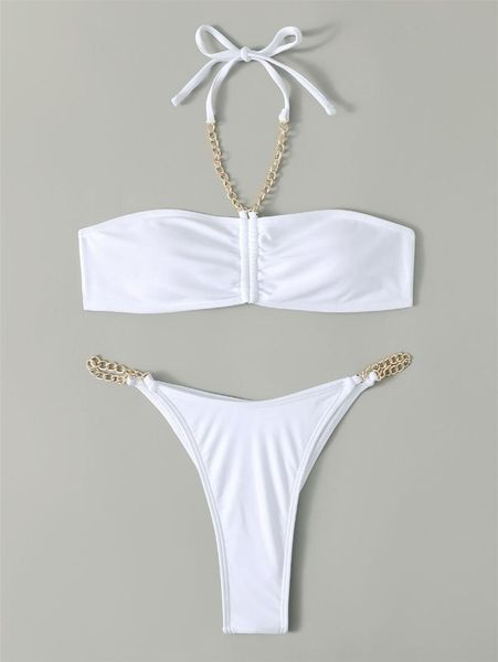 women's swimwear bikinis swimsuits cut out 2022 one shoulder biquini high bathing suits push up beach bikini set, White;black
women's swimwear bikinis swimsuits cut out 2022 one shoulder biquini high bathing suits push up beach bikini set, White;black