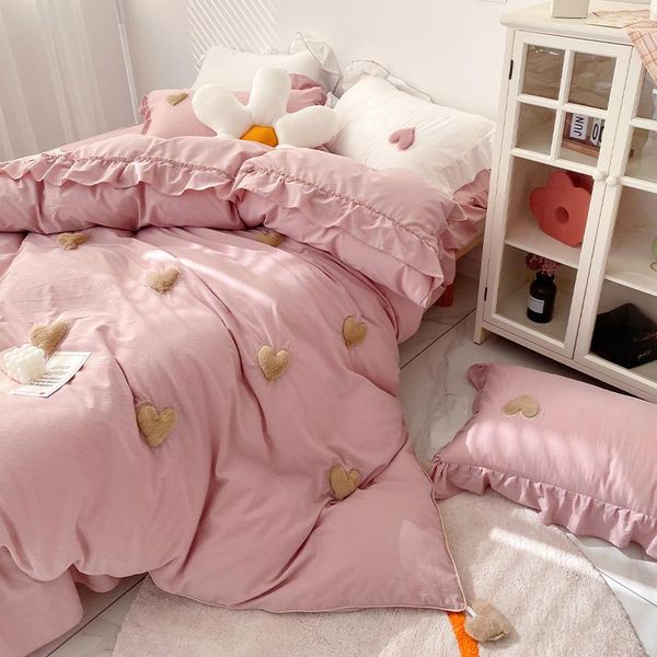 bedding sets set printed bed cotton sheet duvet cover with lace twin full king covers bedclothes flat fitted macaroon color gir
bedding sets set printed bed cotton sheet duvet cover with lace twin full king covers bedclothes flat fitted macaroon color gir