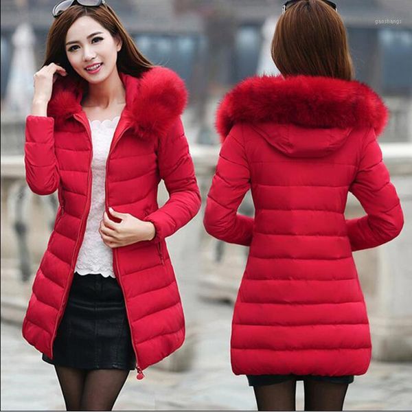 fashion women jacket 2021 slim female winter warm hooded down parkas for cotton padded plus size overcoat1, Black
fashion women jacket 2021 slim female winter warm hooded down parkas for cotton padded plus size overcoat1, Black