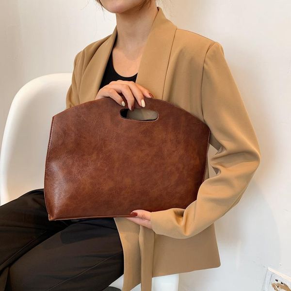 evening bags lazy women's underarm bag fashion shoulder pu leather simple totes large capacity shopper b155
evening bags lazy women's underarm bag fashion shoulder pu leather simple totes large capacity shopper b155