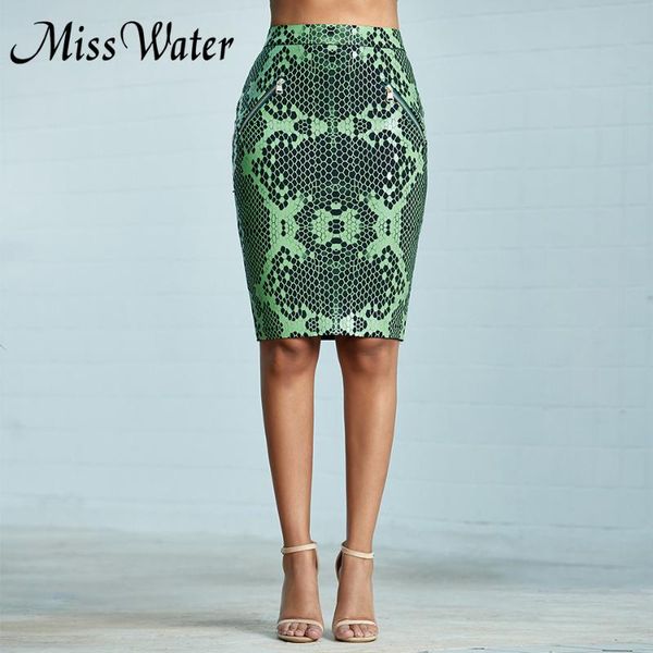 miss water 2021 summer women green bandage skirts serpentine print pencil celebrity evening party club, Black
miss water 2021 summer women green bandage skirts serpentine print pencil celebrity evening party club, Black