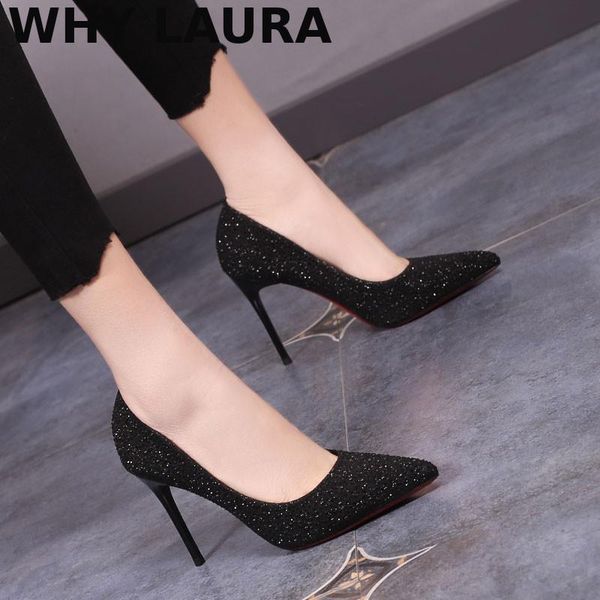 dress shoes women's 9cm.7cm high heels pure color pointed shallow mouth pu leather single ball wedding 34-40 yar, Black
dress shoes women's 9cm.7cm high heels pure color pointed shallow mouth pu leather single ball wedding 34-40 yar, Black