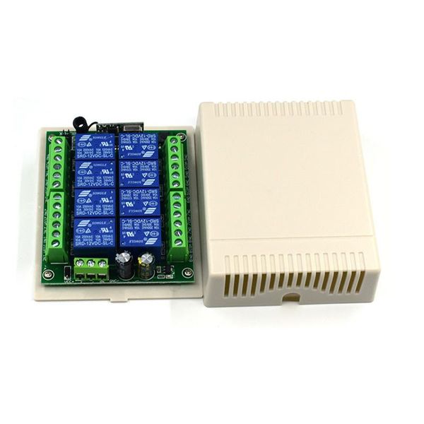 set dc 12v 8ch channel rf wireless remote control switch & system receiver + transmitter relay controlers
set dc 12v 8ch channel rf wireless remote control switch & system receiver + transmitter relay controlers