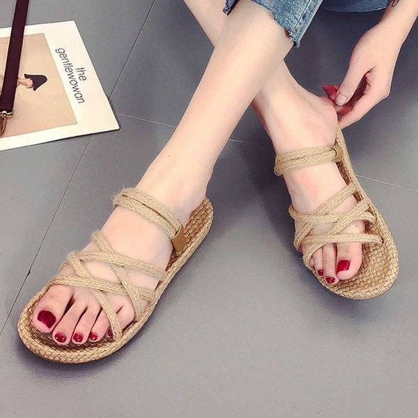 slippers summer faux hemp eva sole women cane casual flat heel non slip open toe leisure ethnic outdoor slides beach ladies 2021 q, Black
slippers summer faux hemp eva sole women cane casual flat heel non slip open toe leisure ethnic outdoor slides beach ladies 2021 q, Black