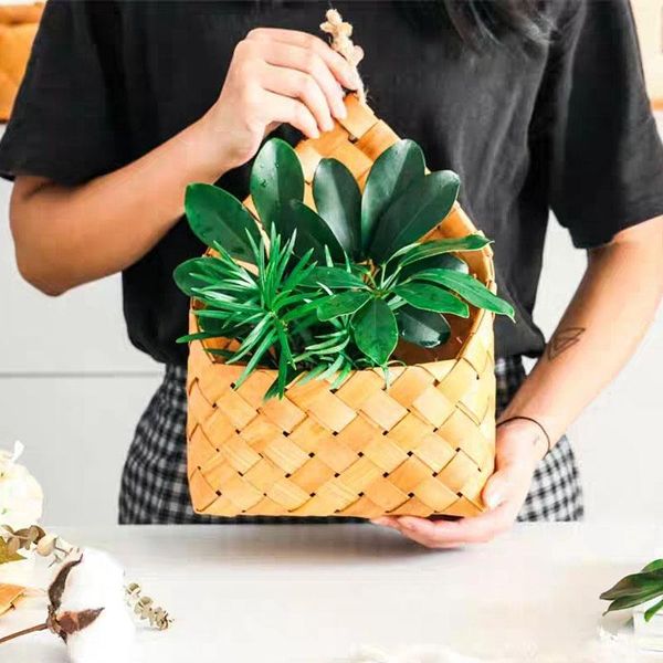 wall-mounted storage basket storager containers household accessories hanging hand-woven baskets home decoration room organizer
wall-mounted storage basket storager containers household accessories hanging hand-woven baskets home decoration room organizer