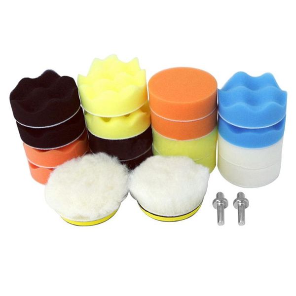 care products 22pcs 3 inch car foam drill polishing pads kit auto buffing sponges polisher waxing assortment cleaning accessories
care products 22pcs 3 inch car foam drill polishing pads kit auto buffing sponges polisher waxing assortment cleaning accessories