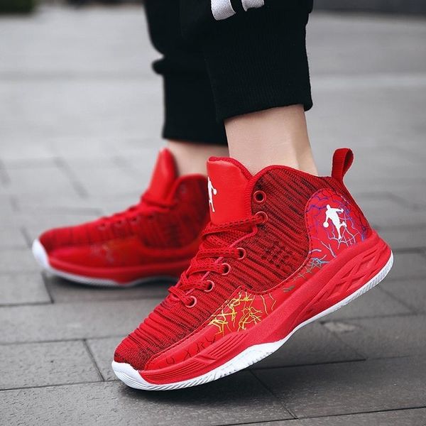children's gram tide resistant basketball student boys' mesh breathable sports anti slip training shoes, Black
children's gram tide resistant basketball student boys' mesh breathable sports anti slip training shoes, Black