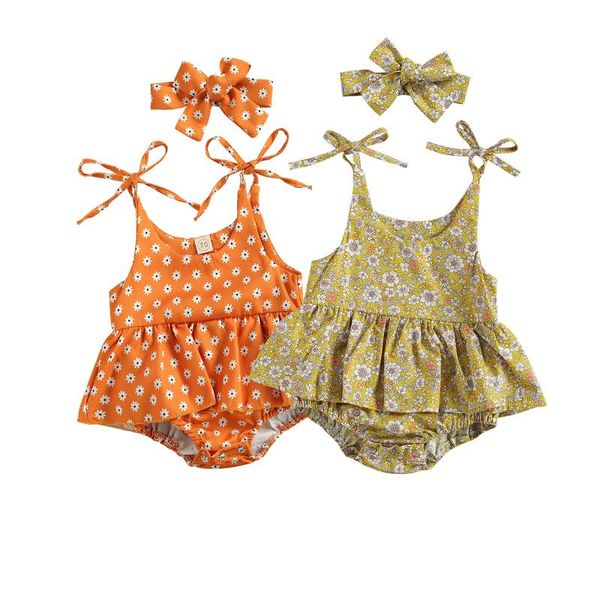 jumpsuits 0-24m baby girls romper dress headband 2pcs floral print sleeveless belt ruffles, Blue
jumpsuits 0-24m baby girls romper dress headband 2pcs floral print sleeveless belt ruffles, Blue
