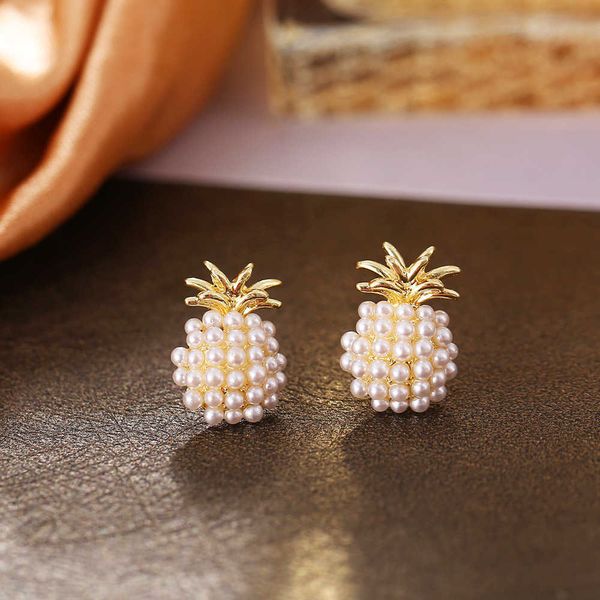 5277708 temperament pearl fruit series earrings creative beach wind fresh pineapple earrings female, Golden
5277708 temperament pearl fruit series earrings creative beach wind fresh pineapple earrings female, Golden