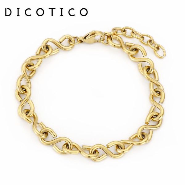charm bracelets women wristband link chain bracelet tri-color stainless steel bangles for easy-hook mujer pulseras jewelry wholesale items, Golden;silver
charm bracelets women wristband link chain bracelet tri-color stainless steel bangles for easy-hook mujer pulseras jewelry wholesale items, Golden;silver