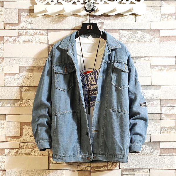 men's jackets autumn winter jacket men slim cotton denim youth student fashion epaulettes color jeans, Black;brown
men's jackets autumn winter jacket men slim cotton denim youth student fashion epaulettes color jeans, Black;brown