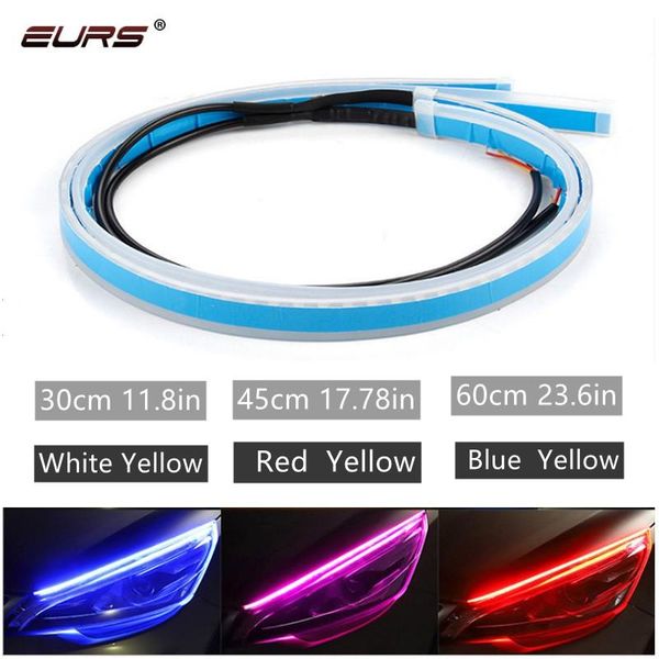emergency lights 2pcs led drl daytime running headlight 30cm 45cm 60cm white red amber turn light strip angel eyes for 12v
emergency lights 2pcs led drl daytime running headlight 30cm 45cm 60cm white red amber turn light strip angel eyes for 12v