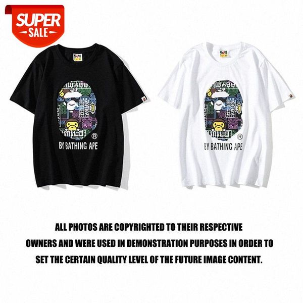 summer japanese tide brand ape-man color digital cartoon monkey men and women couples cotton short-sleeved t-shirt #kq3u, White;black
summer japanese tide brand ape-man color digital cartoon monkey men and women couples cotton short-sleeved t-shirt #kq3u, White;black