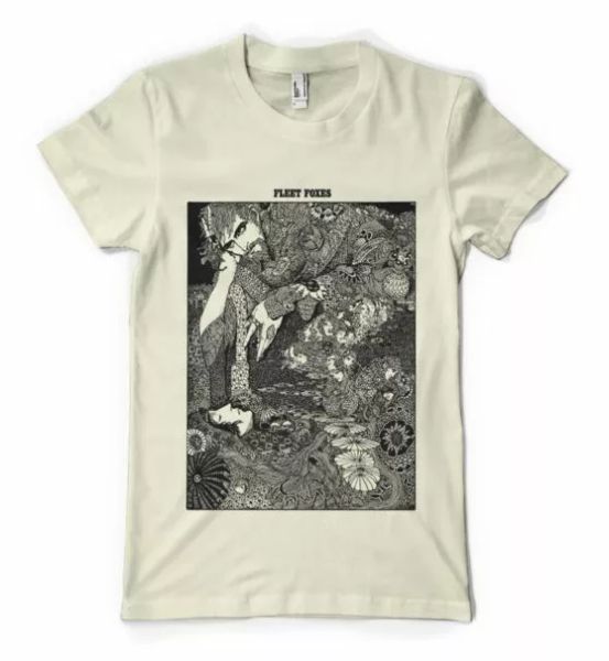 Fleet Foxes T-shirt Helplessness Natural NEW! Sub Pop PROFESSIONALLY MADE!, White;black
Fleet Foxes T-shirt Helplessness Natural NEW! Sub Pop PROFESSIONALLY MADE!, White;black