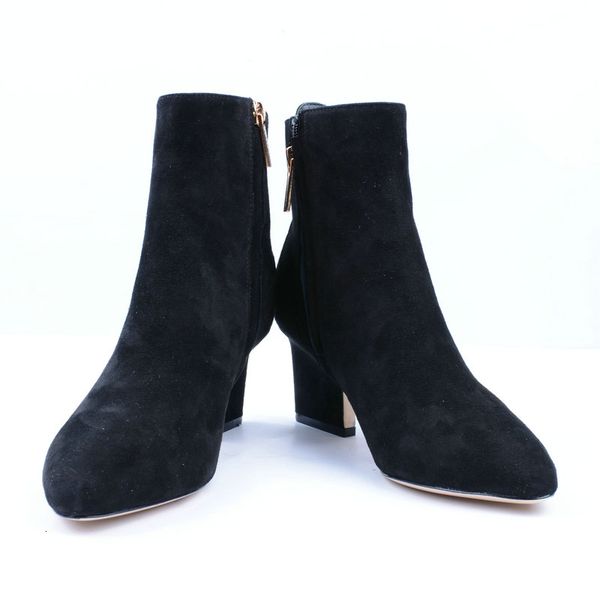 boots women suede leather high heel ladies casual autumn winter shoes qualiy pointed toe boots botines mujer, Black
boots women suede leather high heel ladies casual autumn winter shoes qualiy pointed toe boots botines mujer, Black