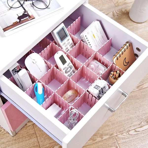 storage drawers 4/8pcs diy einstellbare speicher partition bord kunststoff schublade teiler kombination platzsparende division or
storage drawers 4/8pcs diy einstellbare speicher partition bord kunststoff schublade teiler kombination platzsparende division or