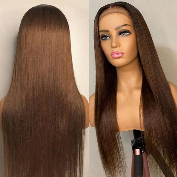 lace wigs straight frontal wig brown color human hair 150% pre plucked with baby brazilian remy full bleached kots jko, Black;brown
lace wigs straight frontal wig brown color human hair 150% pre plucked with baby brazilian remy full bleached kots jko, Black;brown