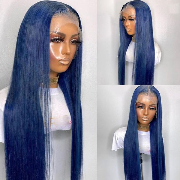 synthetic wigs 180% density 26 inch long dark blue silky straight lace front wig for black women babyhair preplucked daily cosplay
synthetic wigs 180% density 26 inch long dark blue silky straight lace front wig for black women babyhair preplucked daily cosplay