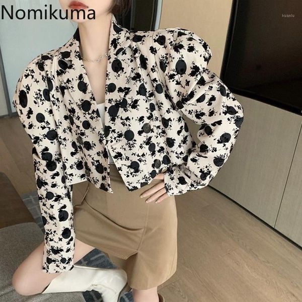 nomikuma vintage floral short blazers causal long sleeve double breasted women suit jacket 2021 spring korean 6e820 women's suits &, White;black
nomikuma vintage floral short blazers causal long sleeve double breasted women suit jacket 2021 spring korean 6e820 women's suits &, White;black