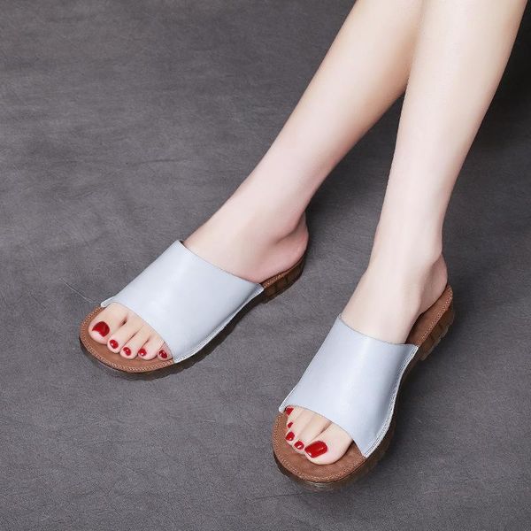 women leather slipper flat heels summer shoes for beach slippers outdoor handmade genuine soft white, Black
women leather slipper flat heels summer shoes for beach slippers outdoor handmade genuine soft white, Black