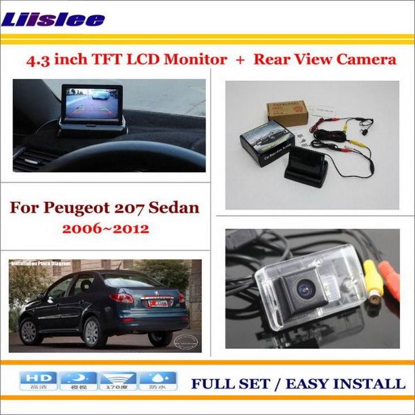 car video auto camera for 207 sedan 2006-2012 rear view back up 4.3" lcd monitor parking assistance system
car video auto camera for 207 sedan 2006-2012 rear view back up 4.3" lcd monitor parking assistance system