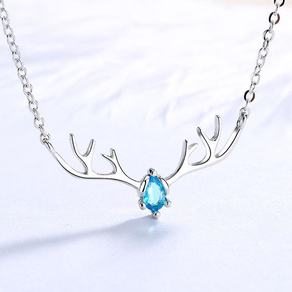 chains tigrade s925 sterling silver women necklace antlers deer with cz female birthday valentine's day year gift for girlfriend
chains tigrade s925 sterling silver women necklace antlers deer with cz female birthday valentine's day year gift for girlfriend