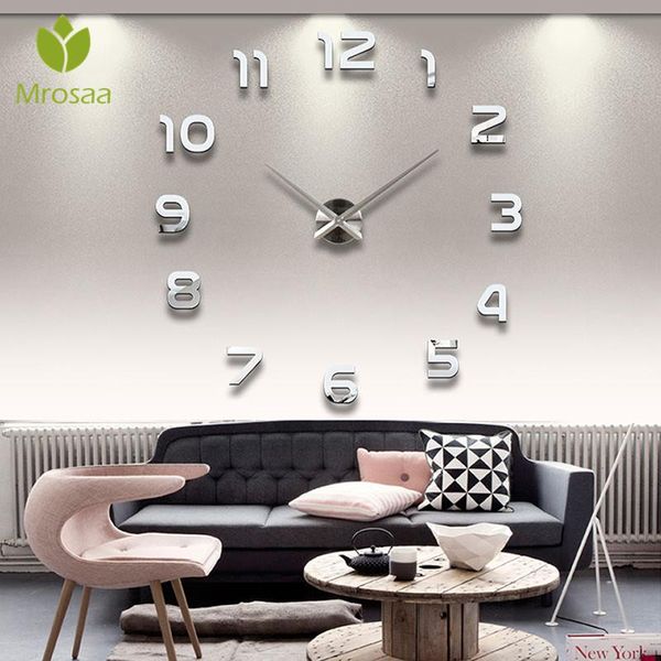 wall clocks arrival 3d frameless clock modern mute large mirror surface diy room home office decorations quartz needle
wall clocks arrival 3d frameless clock modern mute large mirror surface diy room home office decorations quartz needle