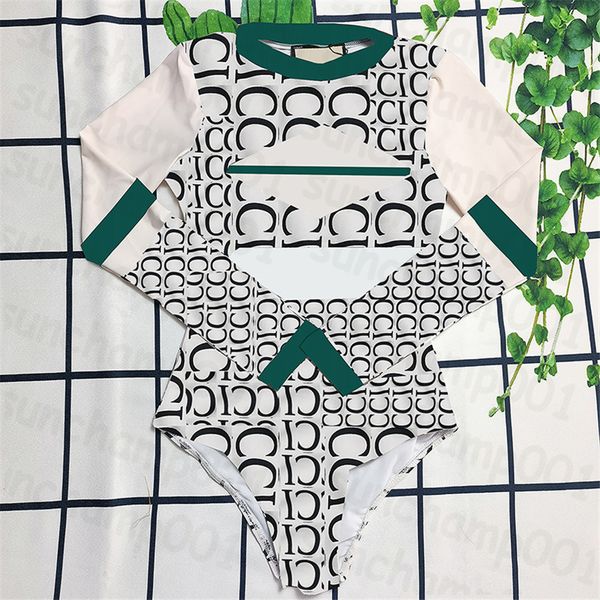 women designers swimsuit long sleeve padded thin swimwear letter print trendy summer bathing suit slim beach swimsuits
women designers swimsuit long sleeve padded thin swimwear letter print trendy summer bathing suit slim beach swimsuits